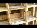DIY Pallet Wood Cubbies DIY Pallet Wood Cubbies