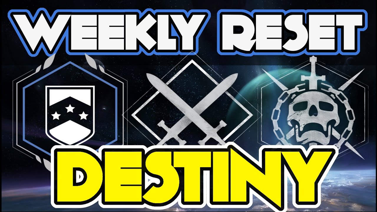 DESTINY October 18 2016 Weekly Reset NIGHTFALL Heroic Raid Artifact Bounty Reset MAYHEM CLASH!