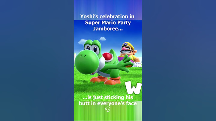 We can't believe Yoshi's celebration in Super Mario Party Jamboree... #marioparty #gaming