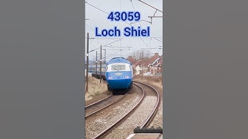 Midland Pullman 43 Class Trains at Cramlington Railway Station