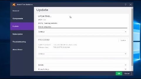 How To Update Program And Virus Definitions - Avast Antivirus