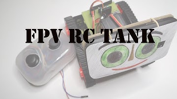 Arduino RC FPV tank with Android IP camera