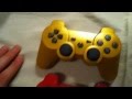 PS3 Dualshock 3 Wireless Controller Unboxing (Gold)