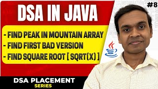 Binary Search Interview Questions - Google, Microsoft, Amazon | Set - 2 | DSA in Java Full Course #8