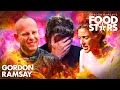 The Most DRAMATIC & EMBARRASSING Moments | Food Stars | Gordon Ramsay