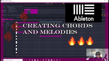CREATING CHORD PROGRESSIONS AND MELODIES IN ABLETON FOR THE FIRST TIME (BEGINNER TIPS 2021)