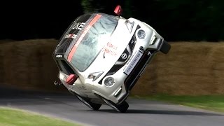 World Record for Fastest Two Wheels Mile! Nissan Juke RS Nismo