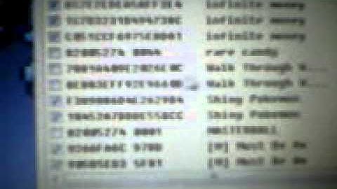 Pokemon emerald walk through walls gameshark cheat(work)