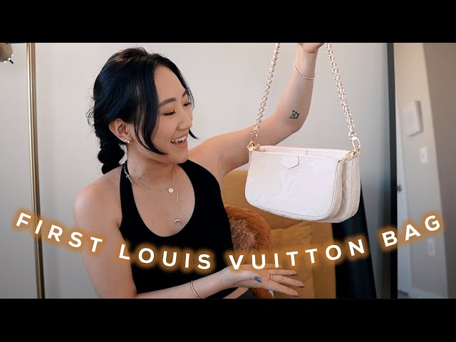 My FIRST Louis Vuitton Bag Unboxing - Multi Pochette Accessoire in Empreinte  Leather 