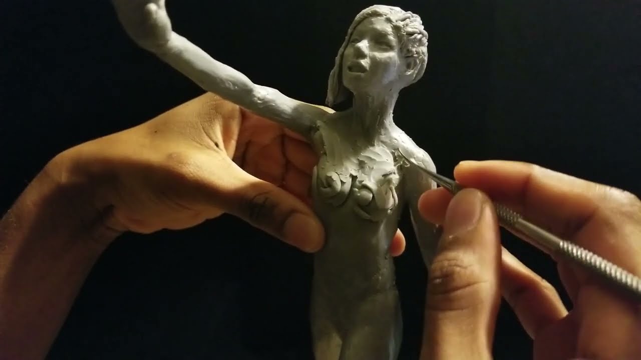 Sculpting Frey Holland from Forspoken 