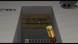 Minecraft - M.c. Plumbing Pear Shaped Squatting Toilet, Cisternless