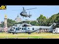 [4K] Helicopters tactical approach in Paris - French Army - Bastille Day 2018