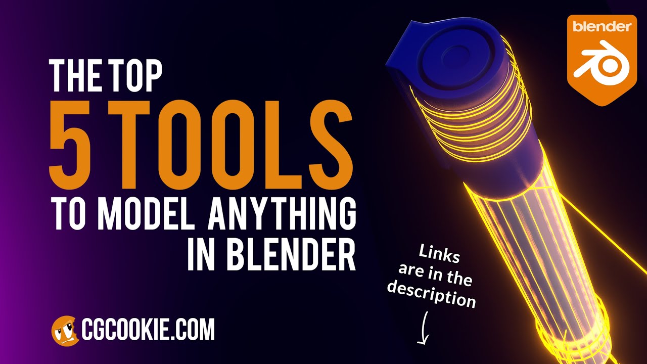 blender model  Update  The ONLY 5 Modeling Tools You Need To Make ANYTHING in Blender 2.91!
