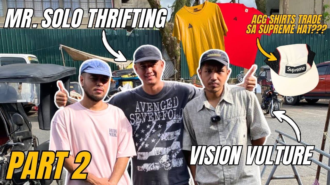 Thrifting w/ Solo Thrifting and Vision Vulture! (Ukay Hunting in Nueva Vizcaya pt. 2!) - Mike Lacson