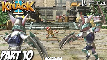 Knack 2 Gameplay Walkthrough Part 10 - Searching For Clues & The Hidden City - PS4 Lets Play