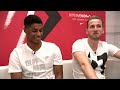 Who does Joe Hart keep getting in a headlock? | Harry Kane & Marcus Rashford | England Teammates