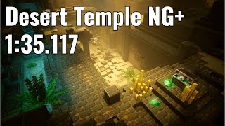 Minecraft Dungeons Desert Temple NG+ in 1:35.117 (World Record)