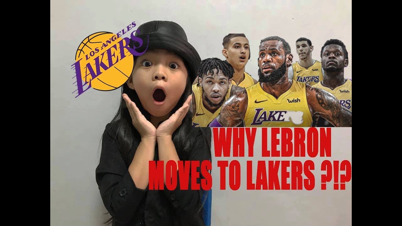 Kid React To LeBron James Signing With Lakers and Leaving Cleveland Cavaliers! - YouTube