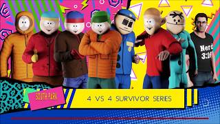 South Park 4 vs 4 Elimination Tag WWE 2K18