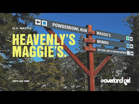 Maggie's Run at Heavenly Ski Resort - Opening Week 2023