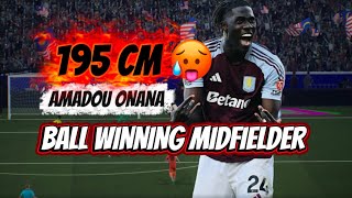 195cm Anchor Man😨| Amadou Onana is OP in eFootball
