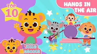 Hands In The Air + Head Shoulder Knees & Toes + more Little Mascots Nursery Rhymes & Kids Songs
