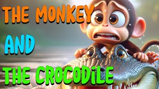 The Monkey and The Crocodile | Kids Fairy Tales | Learning English |Moral of the Story #Panchatantra