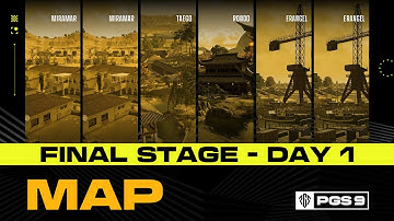 [MAP] PUBG Global Series 9 Final Stage DAY 1