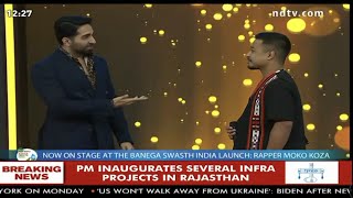 Boy From The Hills And Naga Manu Live On Ndtv With Ayushmann Khurrana As The Guest
