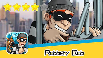 Robbery Bob HIGH RISE Level 8 Walkthrough Prison Bob Recommend index four stars
