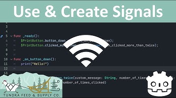 How to Use and Create Signals - Godot4