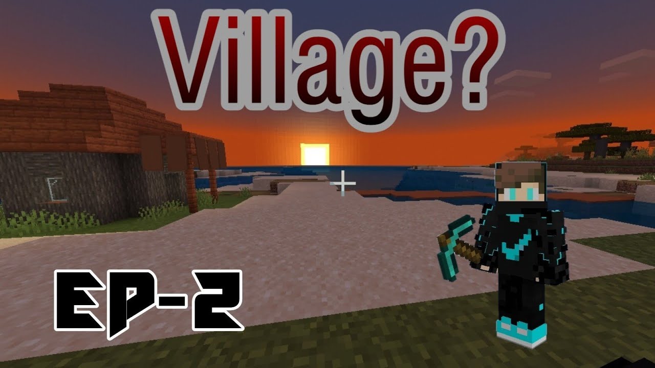 Minecraft survival series in bangla episode - 2 (finding a village ...