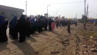 رصد | مسيرة عرب جهينة تحيي المعتقلين وتهتف 