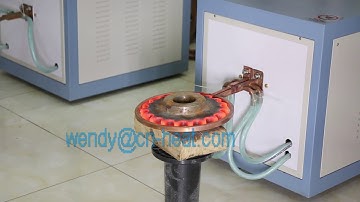 Induction gear teeth hardening