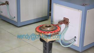 Induction gear teeth hardening