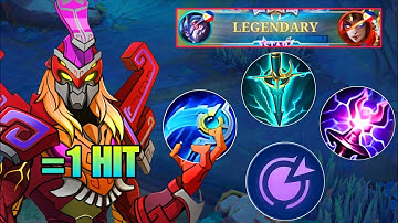 GLOBAL ZHASK BEST 1 HIT BUILD 2025!!🔥(100% BROKEN)