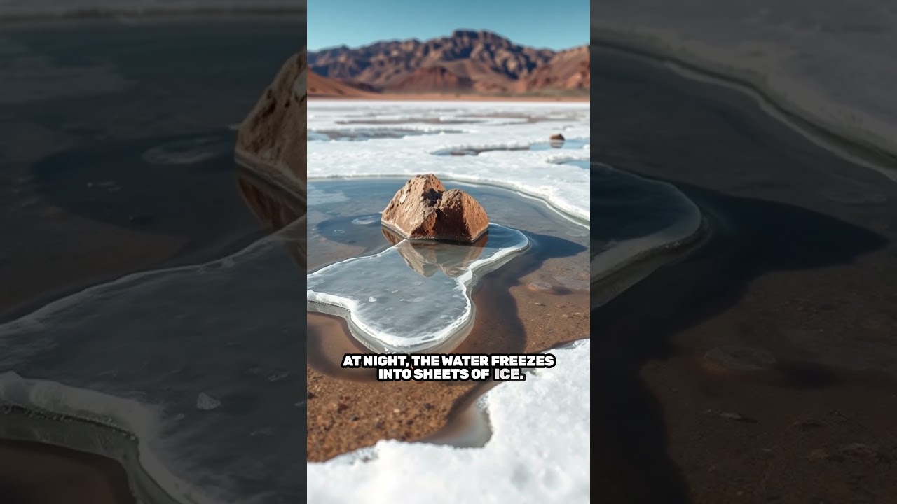 How the Sailing Stones of Death Valley Move Explained