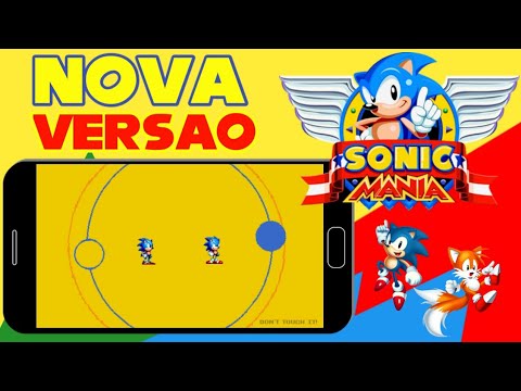 Atualização do Sonic Mania: Base Android!!! Beta de teste sem download!!!!  