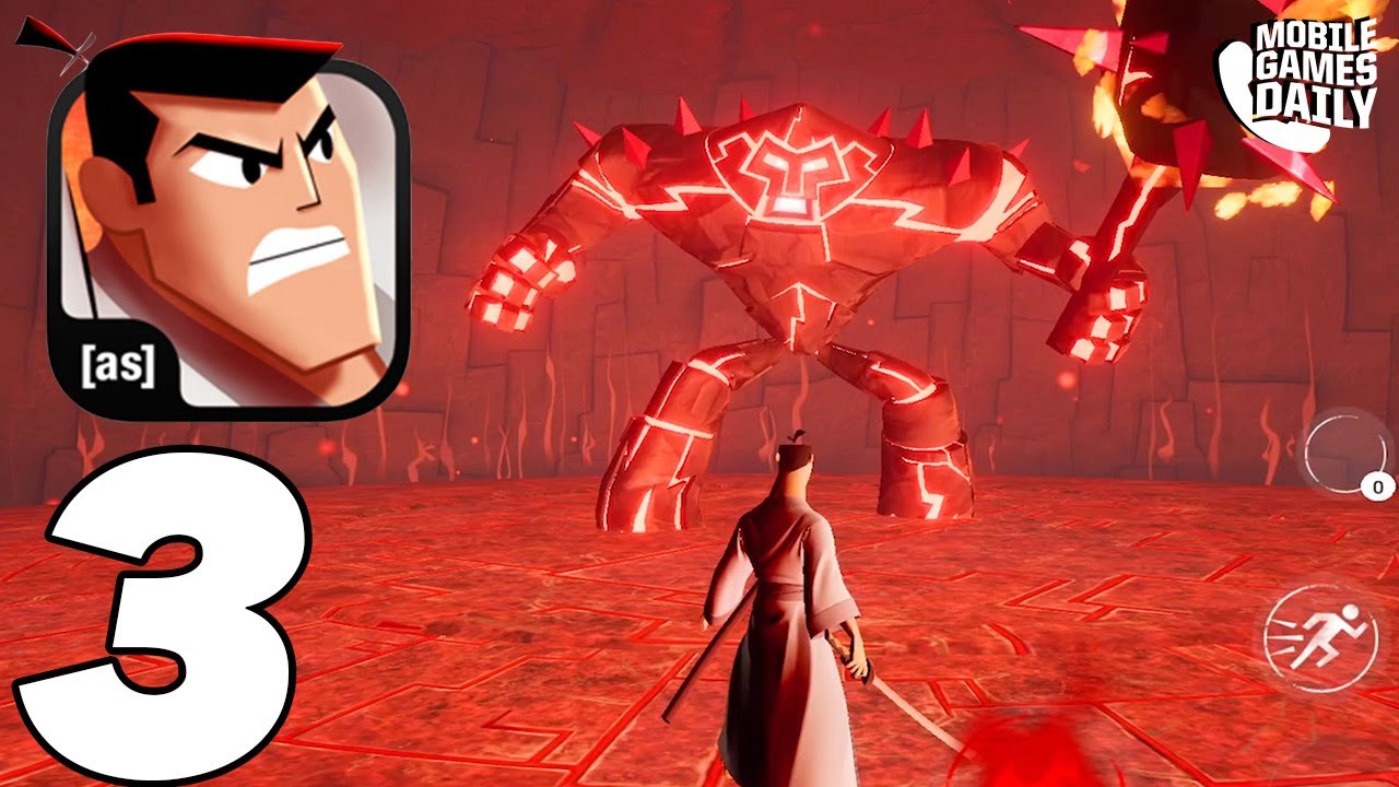 SAMURAI JACK Battle Through Time Gameplay Walkthrough Part 3 - Stage 3  Boss (iOS, Android)