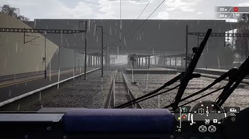 TSW2: Glitching my way through Ebbsfleet lower platform (almost)
