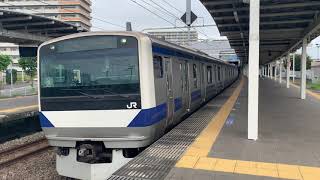 E531系0番台上野東京ライン特別快速品川行きひたち野うしく駅発車