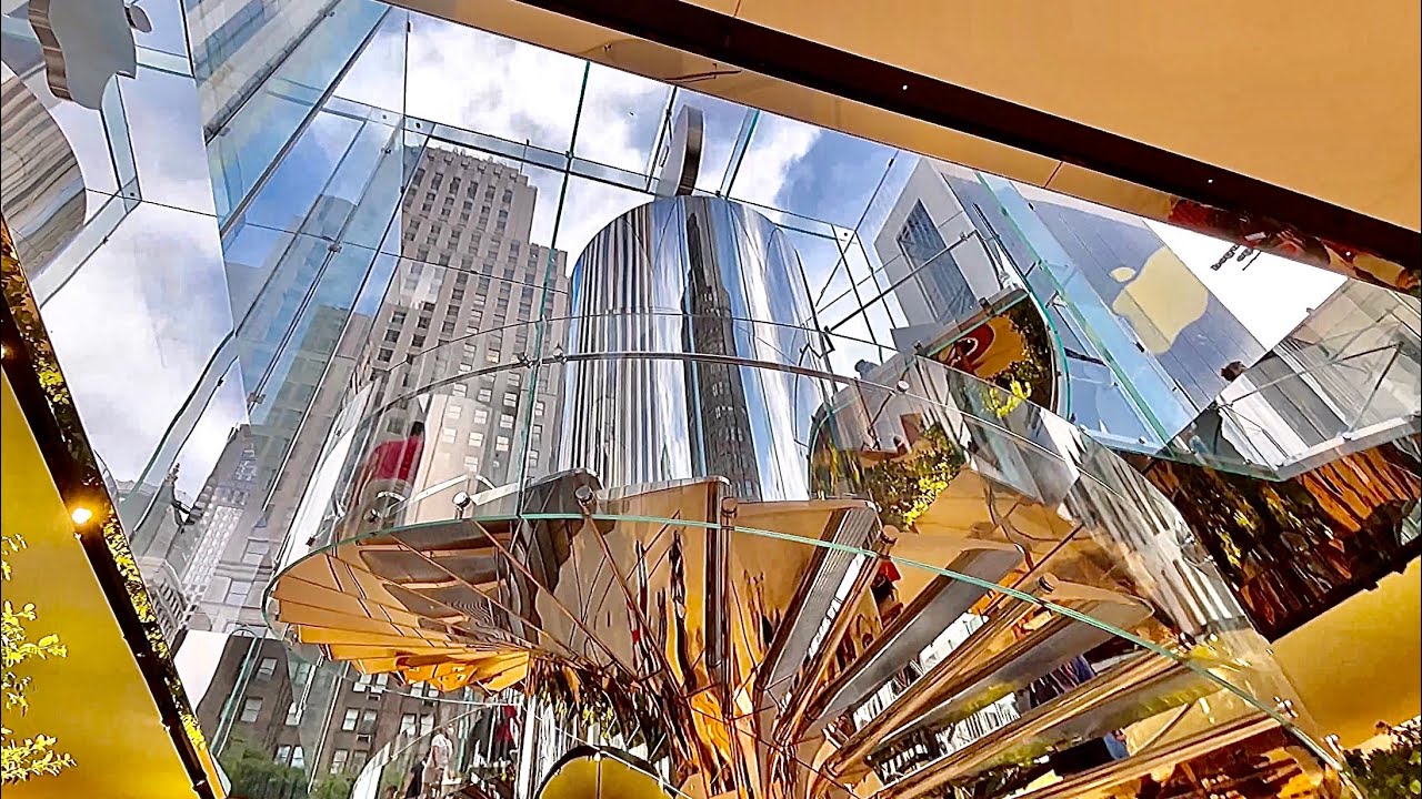 Apple Store na Fifth Avenue  A nova loja da Apple na Fifth Avenue