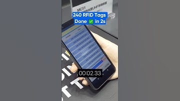 Pocket-Sized RFID Power, Read 240 Tags in 2s. #rfid  #rfidreader  #inventorymanagement   #iot
