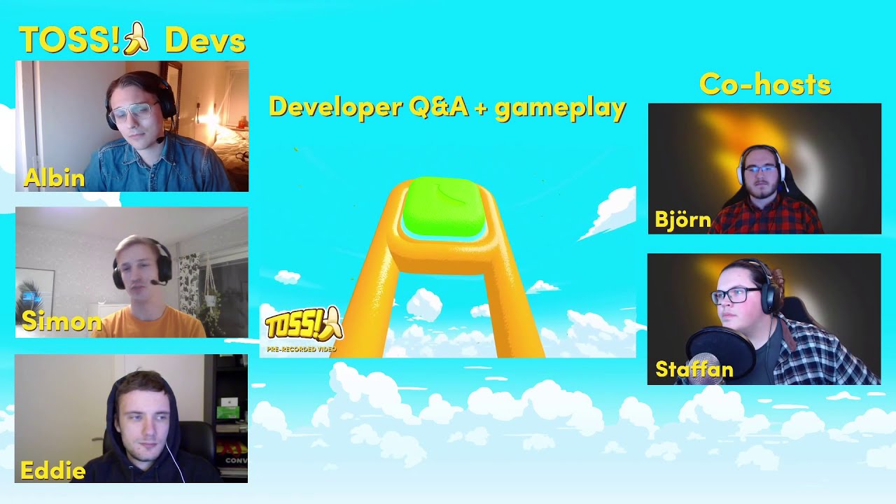 Developer Q&A, Steam Game Festival VR 2021 TOSS!🍌 DEMO