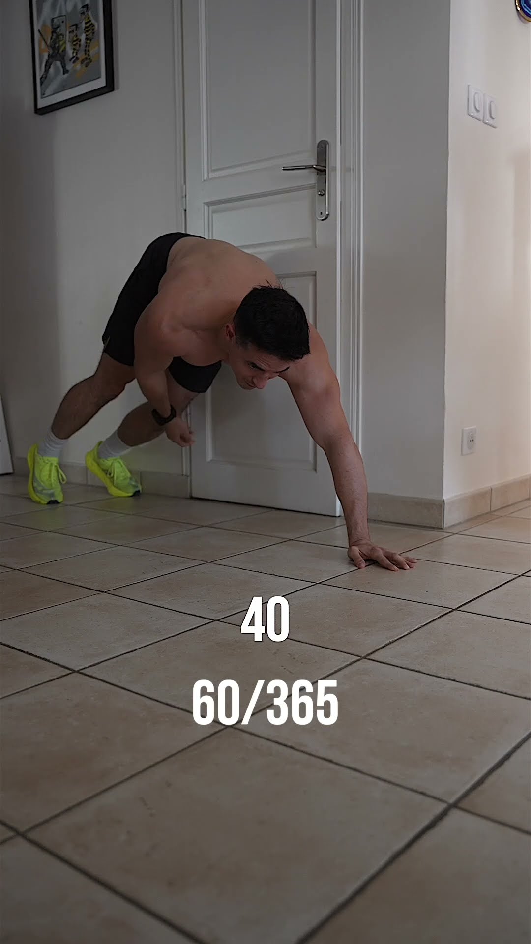 Day 60/365 One more push-up everyday during 1 year ! ?