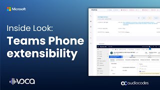 Microsoft Teams Phone Extensibility for Voca CIC [Full Demo] screenshot 5
