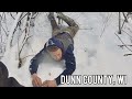 Cruisin' on Snowy Backroads in Stolen Truck