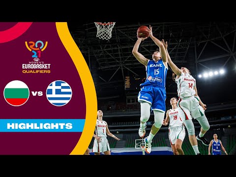 Bulgaria - Greece | Highlights - FIBA Women's EuroBasket 2021 Qualifiers