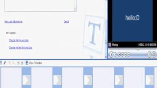 HOW TO ADD TEXT FONT AND COLOR TO A WINDOWS MOVIE MAKER