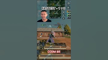FASTEST 1 v 3 😱🤯🔥 | CODM BR #shorts #callofdutymobile #codm #codmbr